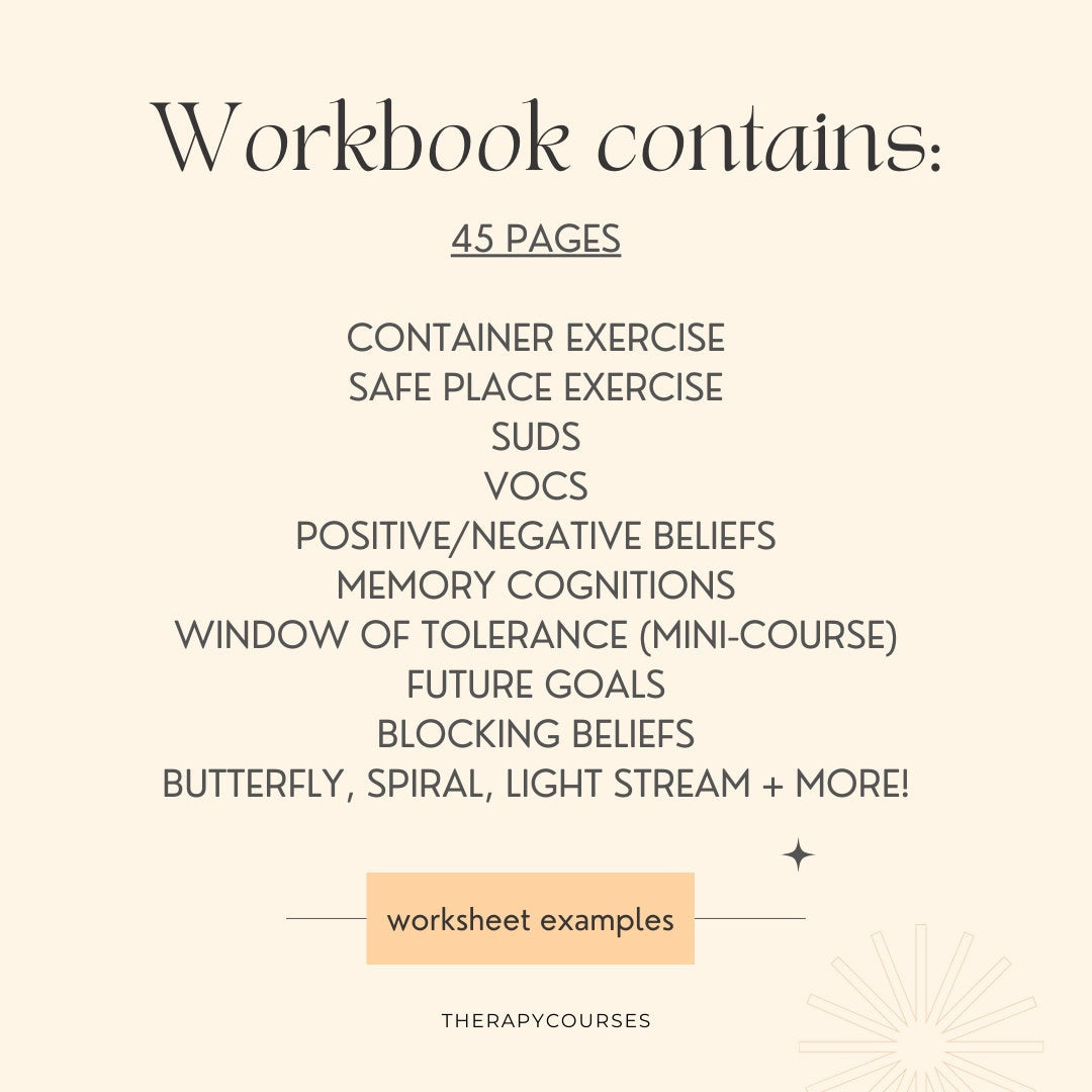 EMDR Client Handouts PDF – 45 Printable Resources for Trauma, Coping Skills & EMDR Education